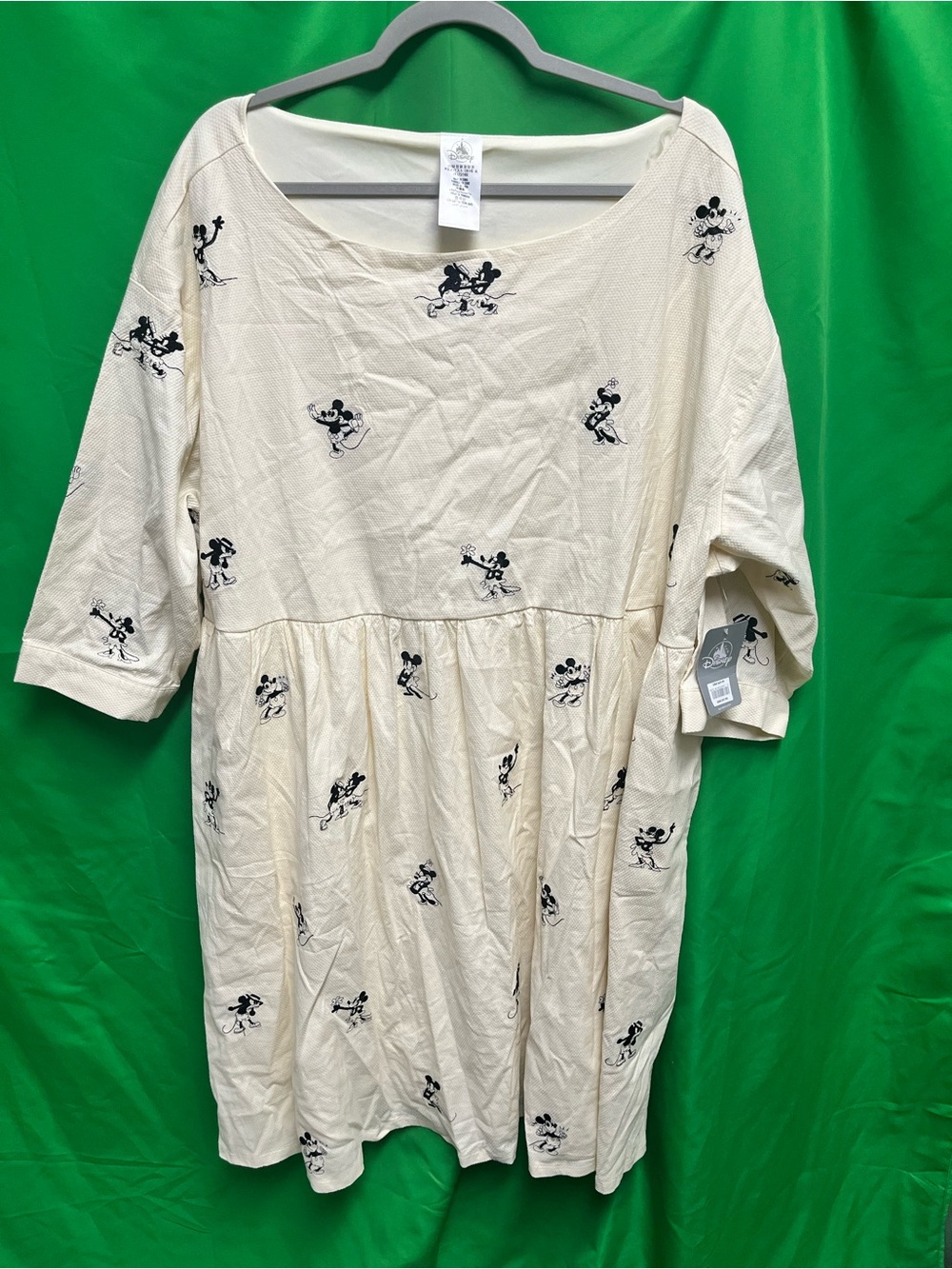 Disney Cream Midi Dress